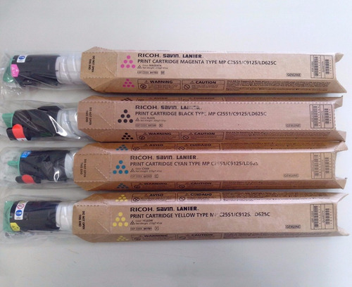 Kit Toner Ricoh Mpc2030 Mpc2050 Mpc2051 Mpc2551 - Original