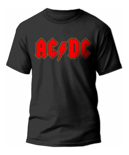 Remera Personalizada Camiseta Vinilo Acdc Duplo
