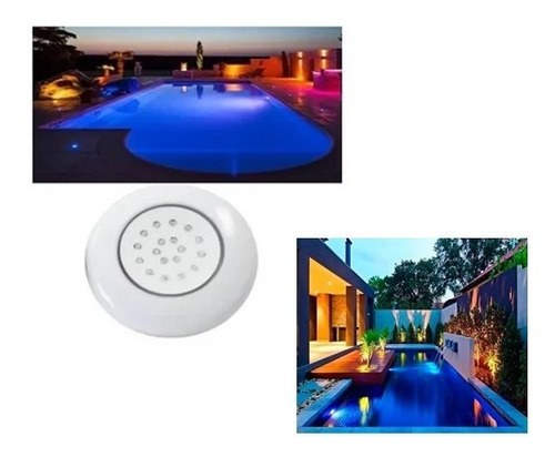 Lampara Led Sumergible Para Jacuzzi Piscina 9w Rgb Ip68 12v