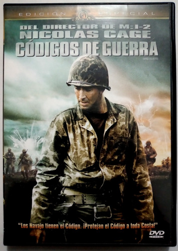 Codigos De Guerra Nicolas Cage Pelicula Dvd Original