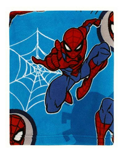 Disney Marvel Spiderman Manta Para Niños Pequeños Con Color Marvel Spiderman Web