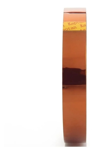 Rollo De Cinta Alta Temperatura Kapton Tape 20mm X 33mts