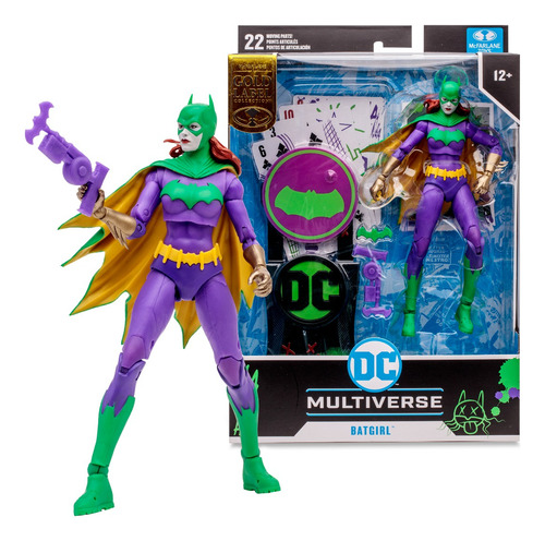 Mcfarlane Figura 7 Batgirl (tres Jokers)(jokerizado)
