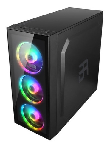 Gabinete Balam Rush Gaming Dragonfly Con Ventana Midi-tower