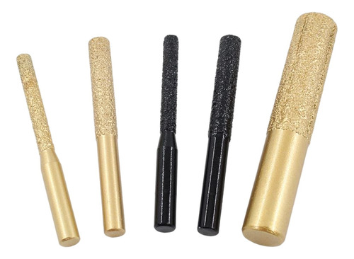 Broca De Repuesto De Brocas De Enrutador Negro 6,35x7x65mm