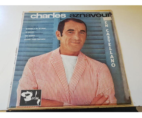 Charles Aznavour Acompañado De Gran Orquesta