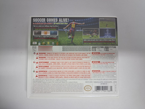 Pes 2011 3d 3ds Original Completo Americano Nintendo Jogo (Usado)