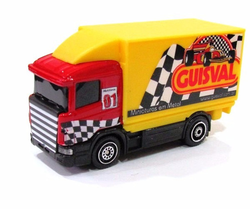 Caminhão Baú Vuc Scania - Guisval 1/87