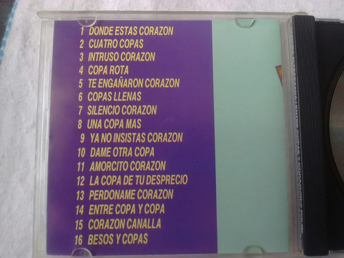 Sonora Altepexana Entre Copas Y Corazones Cd (Usado)