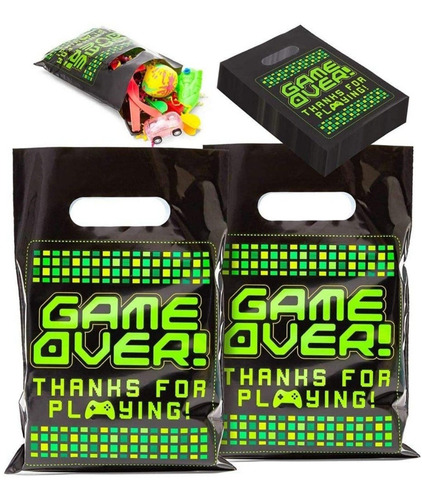 Imagen 1 de 4 de Pack De 10 Bolsas Para Sorpresitas , Video Juegos , Joystick