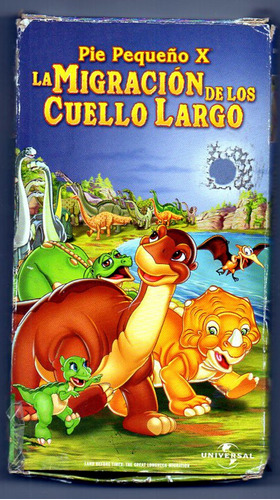 Pie Pequeño X -  La Migración De Los Cuello Largo - Vhs