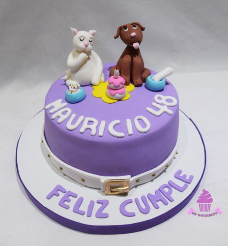 Torta Veterinaria Perro Gato Comestible - Veterinario Canino