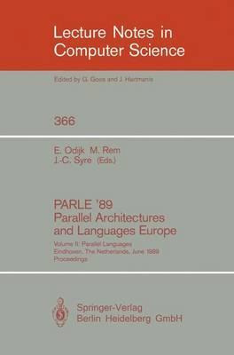 Libro Parle '89 - Parallel Architectures And Languages Eu...