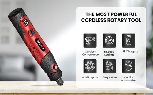 Herramientas De Corte Y Grabado Mini Taladro Frecuencia 60hz Potencia 135 W
