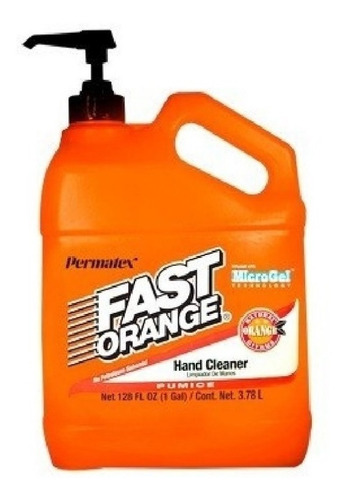 Limpiador De Manos En Crema Galon 3.78 Lt Fast Orange