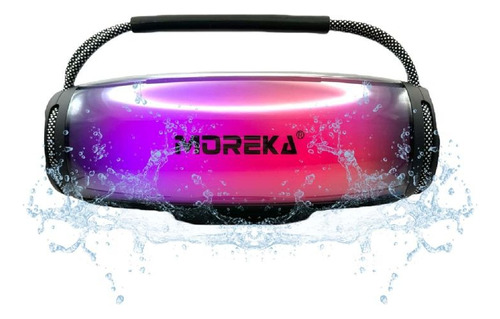 Bocina Moreka M-710 Con Luces Rgb Resistente A Salpicaduras 