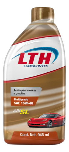1l Aceite Motor Mineral Multigrado 15w40 Sl Lth