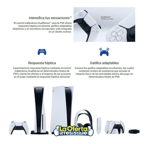 Imagen 8 de 8 de Consola Sony Playstation 5 Ps5 825gb Ssd Loi