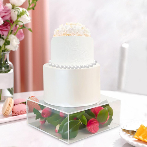 Soporte De Pastel Rellenable Redondo Diy Pilares De Pastel