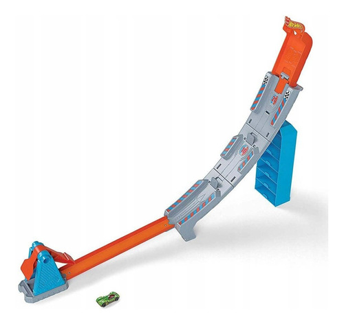 Campeonato Pista Hot Wheels para los mejores Drift Action Mattel color gris