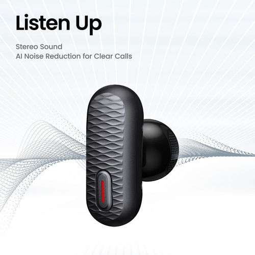 Amazfit Up Bluetooth Headphones Ai Noise Reduction Earphone Preto