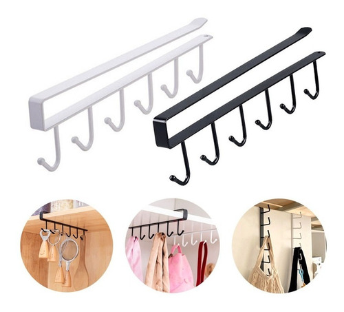 Imagen 9 de 9 de Organizador Soporte Colgador De Tazas Utensilios De Cocina