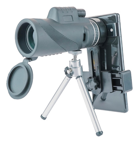 Telescopio Monocular 40x60 Con Soporte P/celular Y Tripode 