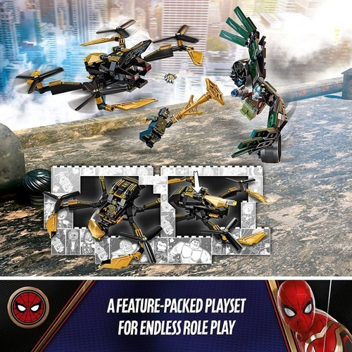 Lego Spiderman No Way Home Duelo De Drones 76195