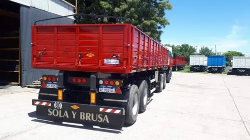 Acoplado Sola Y Brusa , Volcador Bilateral , 4 Ejes. 0km