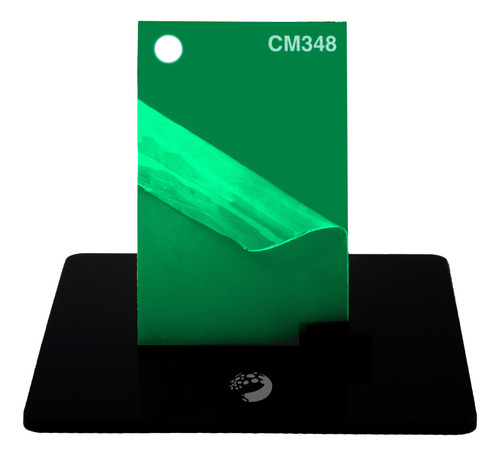 Lamina De Acrílico Verde Pino 60x80 En 3mm Color Make Cm348