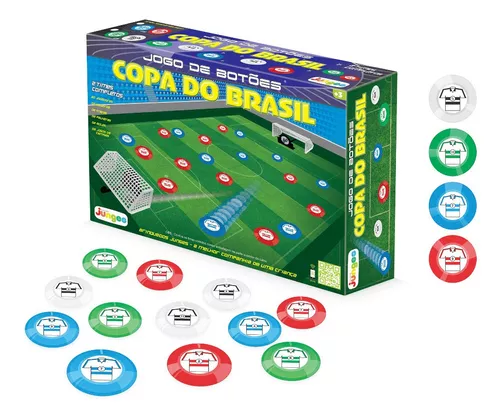 Jogo Futebol De Botão Mongo & Drongo Brinquedo Infantil