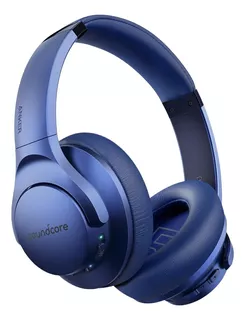 Audífonos Bluetooth Anker Soundcore Life Q20 Over Ear Azul