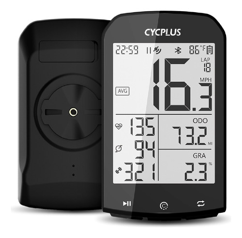 Ciclocomputador Gps Cycplus - 1200mah - 2,9  - Usb-c - Ipx6