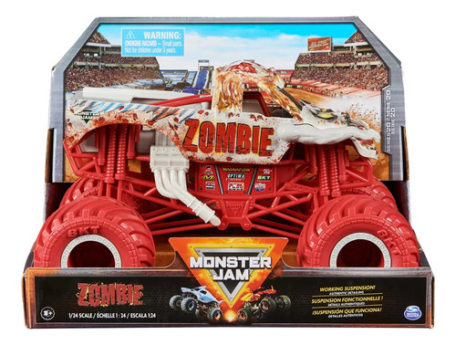 Monster Jam Zombie Vehículo De Juguete