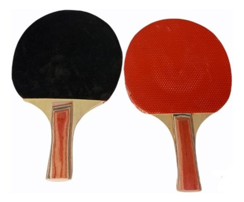 Set De Ping Pong 2 Raquetas+3 Pelotas+postes C/red Mjm In