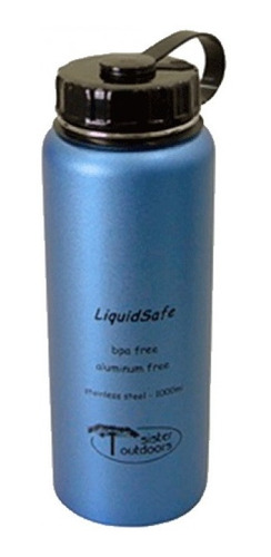 Garrafa Inox 1l - Liquidsafe - Sister Outdoors Boca Larga