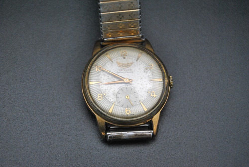 Antiguo Reloj Stewag Suizo Cuerda Vintage Viejo Colección