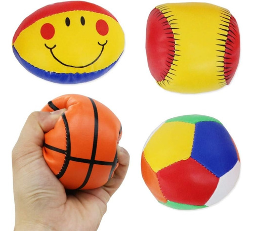 Set Pelotas Suaves Para Bebes Juguete Niño Niña