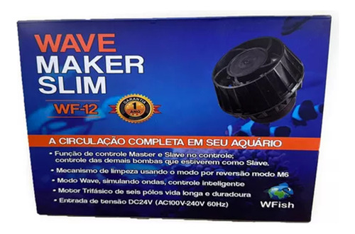 Bomba De Circulação Wf-12 Wave Maker Slim 8.000l/h