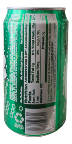 Lata De Coleccion 7up Spot Up (Usado)