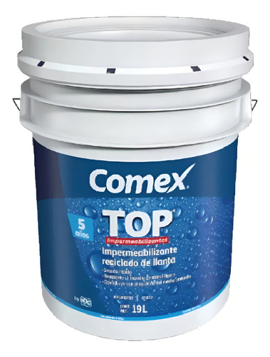 Membrana Liquida Gomamicro Impermeabilizante Caucho 23kg Acabado Mate Color Mate