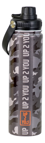 Esta Botella Termica Te Acompaña En Todo! Es Hermosa! Camuflado