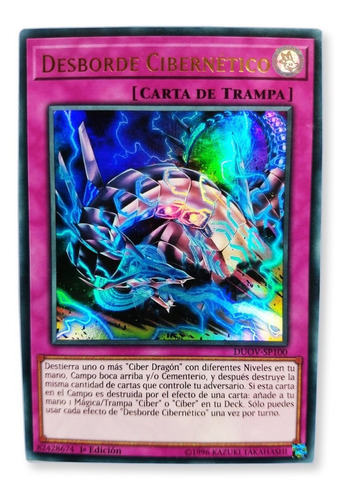 Yugi-oh! Cybernetic Overflow Duov-en100 Ultra