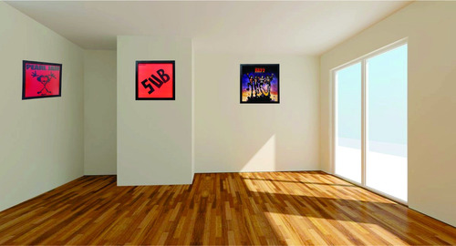 Quadro Pink Floyd Lp Meddle Quadro Capa De Disco De Vinil