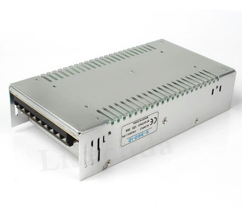 Fuente 12v 30a 360w Adaptador Regulador Cinta Led Cctv Supli