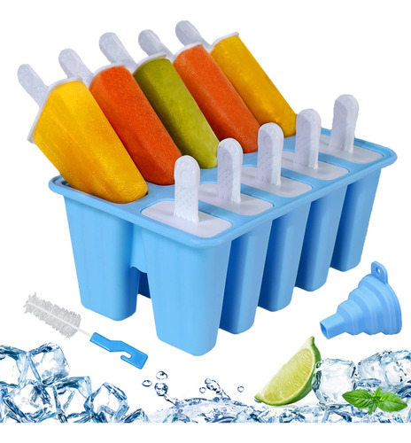 Moldes De Silicona For Paletas De Helado For Palitos De