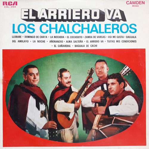 Los Chalchaleros - El Arriero Va Lp W (Usado)