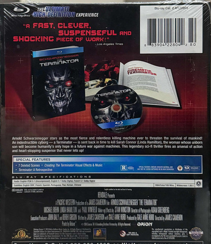 Blu-ray Digibook - O Exterminador Do Futuro - Leg - Lacrado