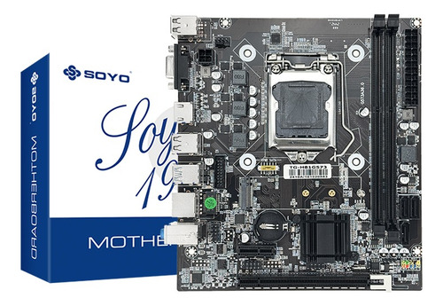 Placa-mãe Para Jogos De Computador Intel Mougol H81m Lga1150