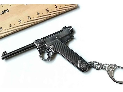 Chaveiro Arma Pistola Luger | Free Fire Fortnite Pubg